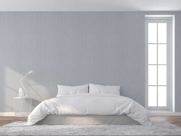 Enfärgat Tapet M1-No.2044 Non-woven Tapet Vit Enfärgad Tapet