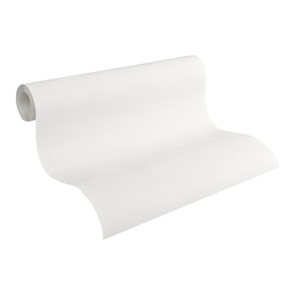 TADESSI tapet återvinningsbart non-woven tapet vit enfärgad med putsutseende 1 rulle TA-01-03919_1