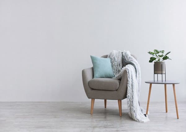 Enfärgad tapet M1-No.2037 Non-woven tapet Vit Enfärgad tapet
