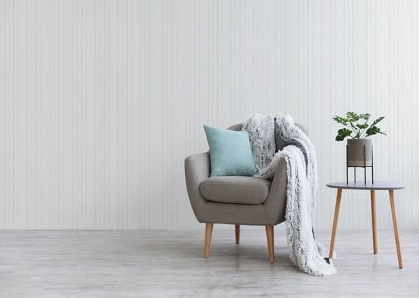 Tapet Ränder Romeo M1-No.2056 Vitt Tapet Ränder Geometrisk