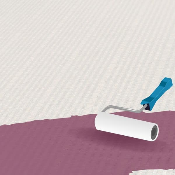 TADESSI non-woven tapet som kan målas vit tapet med ränder längsgående 1 kartong 12 rullar TA-01-03949