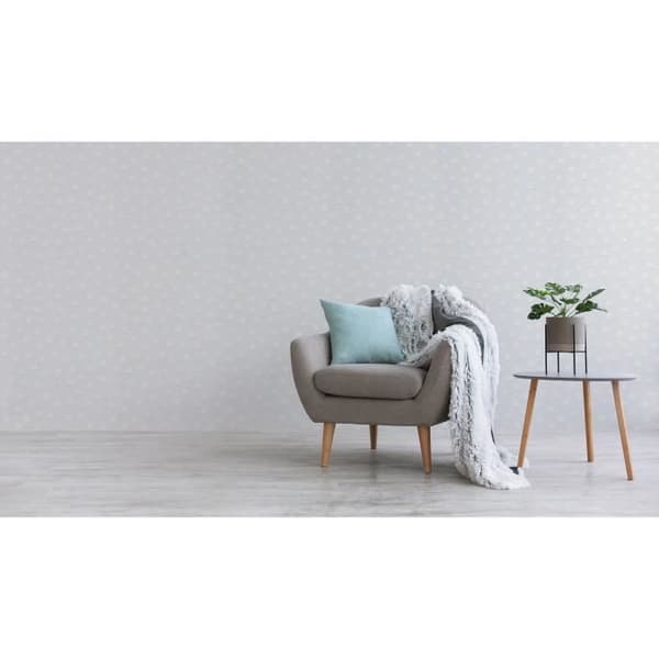 Grafisk tapet Meo M1-No.2059 | Non-woven tapet | Kan målas | Vit | 3D-optik | Geometrisk