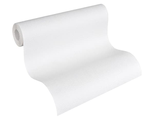 TADESSI tapet fällbart tapet non-woven vit enhetliga prickar 1 rulle TA-01-03922