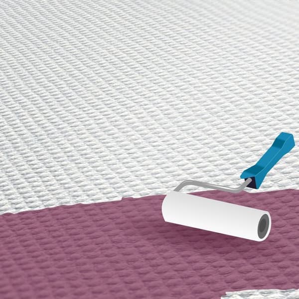 TADESSI tapet fällbart tapet non-woven vit enhetliga prickar 1 rulle TA-01-03922