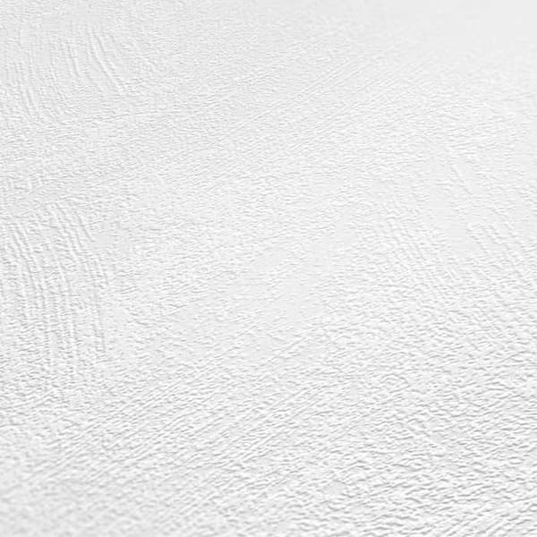 Enfärgad tapet M1-No.2001 Non-woven tapet Vit Enfärgad tapet
