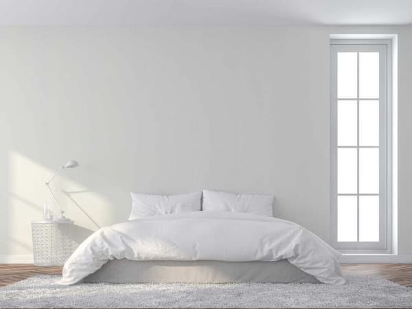 Enfärgad tapet M1-No.2078 Non-woven tapet Vit Enfärgad tapet