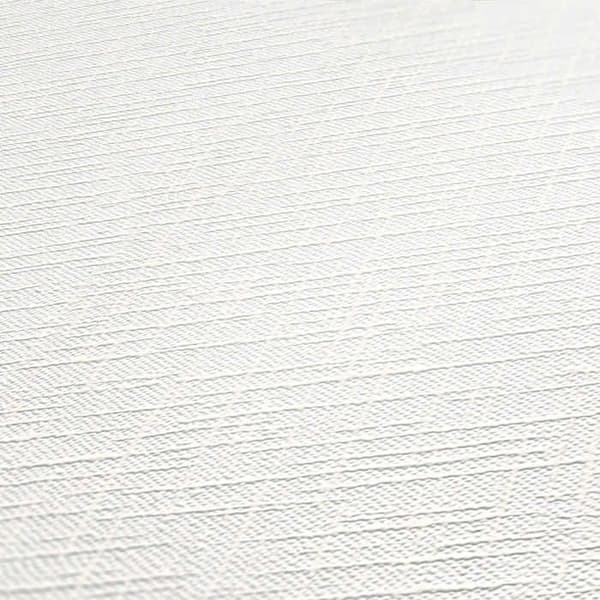 Enfärgat Tapet M1-No.2048 Non-woven Tapet Vit Enfärgad Tapet