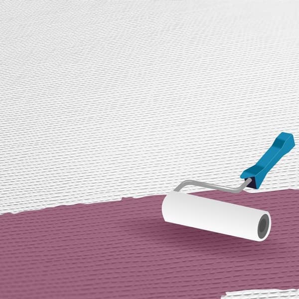 TADESSI tapet av återvinningsbart non-woven vit enhetlig struktur rutnät 1 rulle TA-01-03931_1