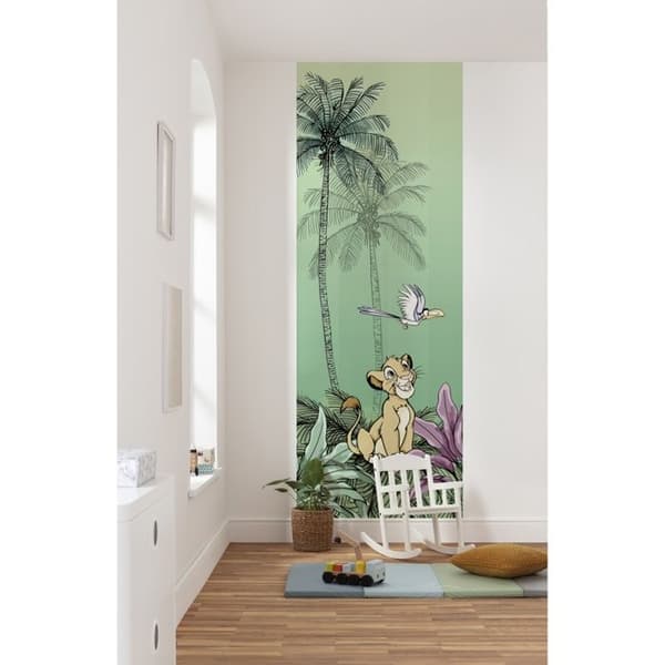 Tapet - Disney - Lejonkungen - Non-woven - 100 cm x 280 cm - Barnmotiv
