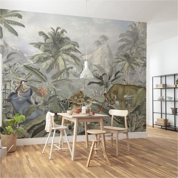 Tapeter - Disney - Lejonkungen - Non-woven - 300 cm x 280 cm - Att sticka