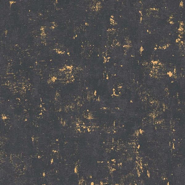 Urban Tapet M1-No.19 Svart Guld Vintage Tapet Struktur