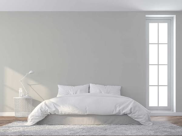 Enfärgad Tapet M1-No.1973 Non-woven Tapet Vit Enfärgad Tapet