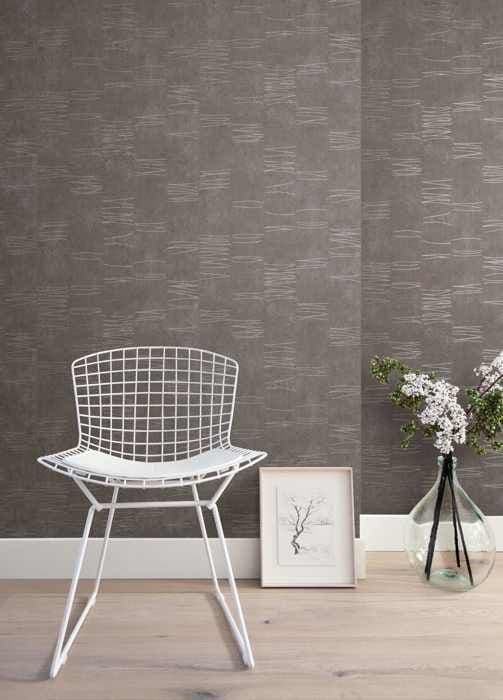 Rasch Andy Vägg 649970 non-woven tapet enfärgad 53cm x 1005cm brun