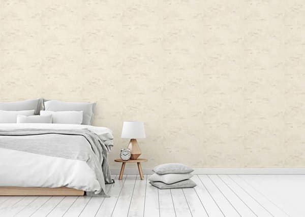 Enfärgad tapet M1-No.1414 Non-woven tapet Kräm Grå Enfärgad tapet Enfärgad