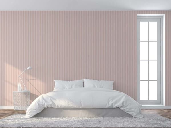 Tapet Ränder Romeo M1-No.50 Rosa Tapet Ränder Klassisk