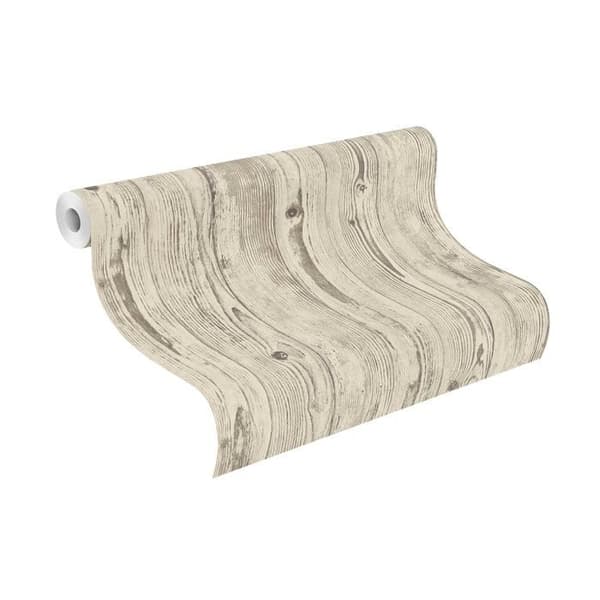 Rasch Brick Lane 427318 tapet trä non-woven 0.53 m x 10.05 m brun
