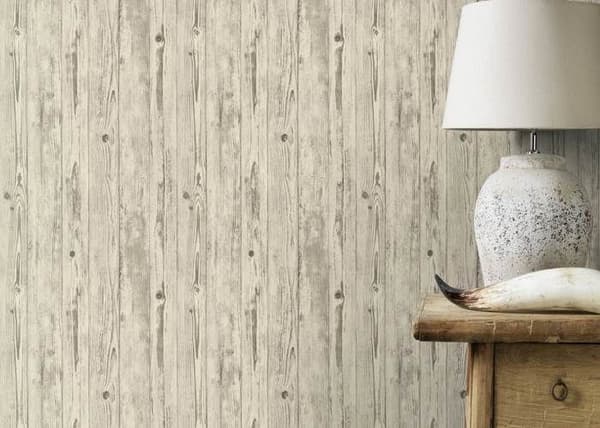 Rasch Brick Lane 427318 tapet trä non-woven 0.53 m x 10.05 m brun
