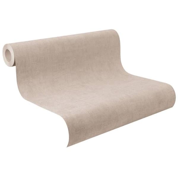 Rasch Young Artists 489934 tapet non-woven enhetlig 0.53 m x 10.05 m brun