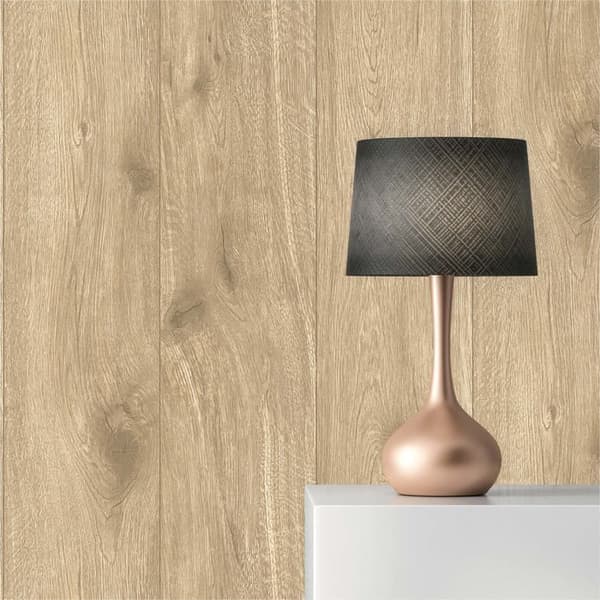 Papir Tapet Wood Mateo M1-No.24 Brun Beige Papir Tapet Imitasjon Tre