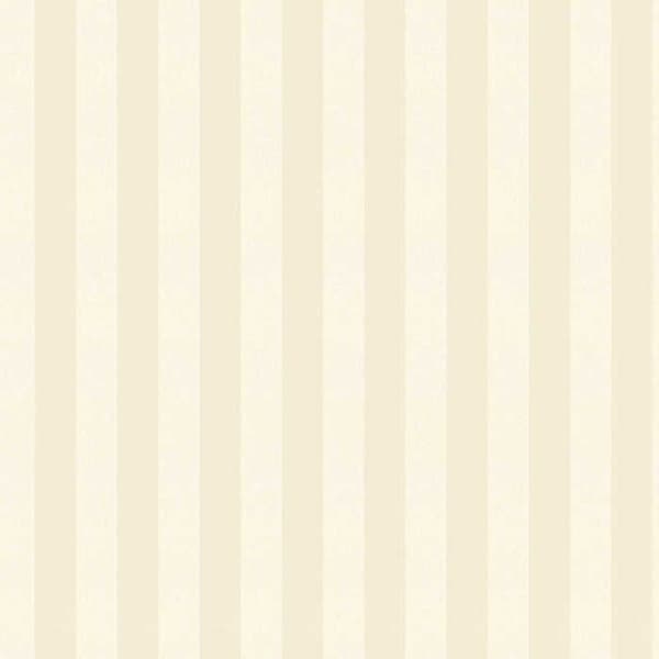 Tapet Ränder Romeo M1-No.48 Beige Kräm Tapet med klassiska ränder