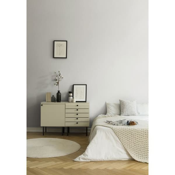A.S. Creation New Elegance 375551 non-woven tapet enfärgad 0.53 m x 10.05 m beige