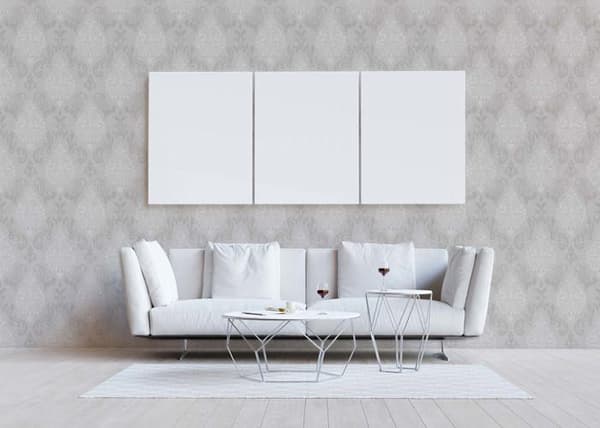 Barocktapet Gioele M1-No.900 Crème Argent Klassisk med ornamenter
