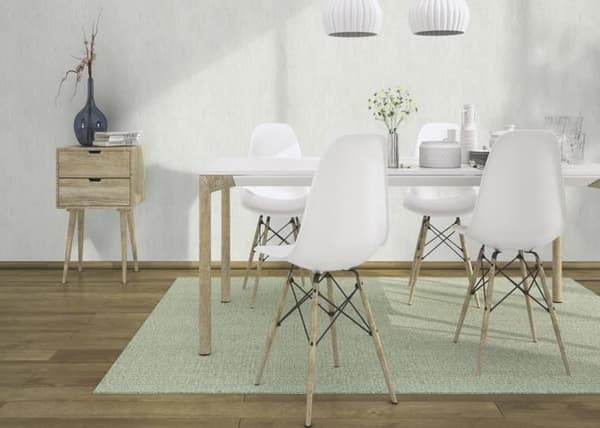Rasch Selection 348125 tapet enfärgad 0.53 m x 10.05 m vit