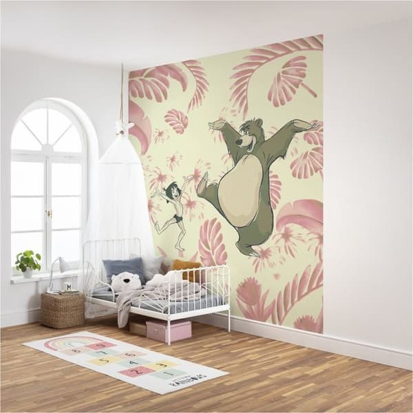 Komar Tapet Fotografi Dschungeldans Disney 280 x 250 cm Non-woven Mowgli Baloo