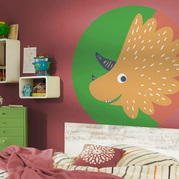 Tapet digitalfoto på non-woven Disney Dinosaur 125 x 125 cm klistermärke barn
