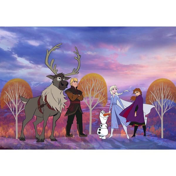 Komar Vävnadsfotopapper Disney Elsa Frost i Skogen 280 x 400 cm Non-woven
