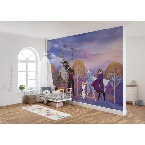 Komar Vävnadsfotopapper Disney Elsa Frost i Skogen 280 x 400 cm Non-woven