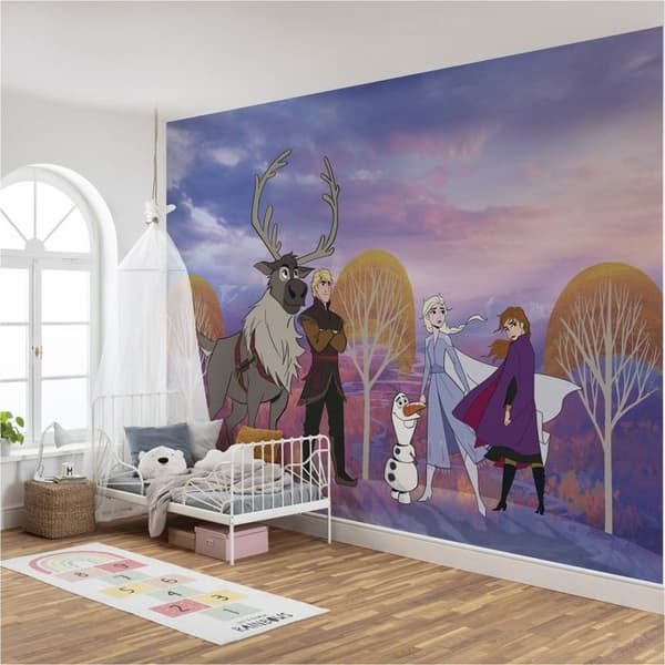 Komar Vävnadsfotopapper Disney Elsa Frost i Skogen 280 x 400 cm Non-woven