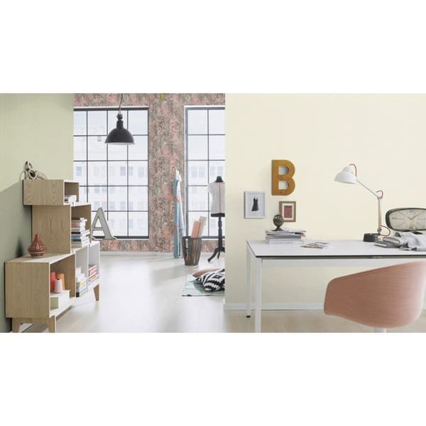 Rasch BARBARA Heminredning II 536805 non-woven tapet enfärgad 0.53 m x 10.05 m vit
