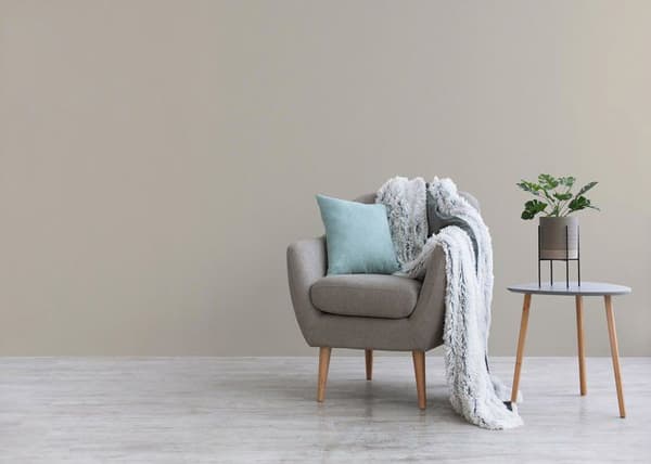 Enfärgad tapet M1-No.2373 Non-woven beige enfärgad tapet