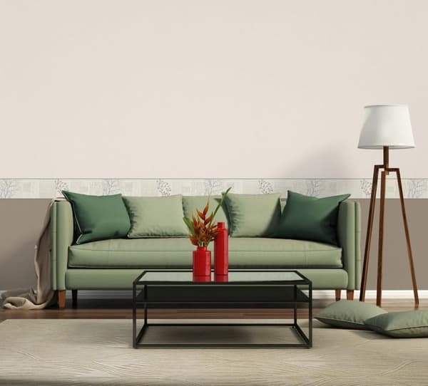 A.S. Creation Endast Gränser 344212 tapet självklistrande barock 0.13 m x 5 m beige