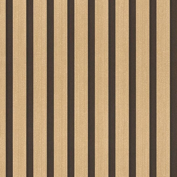 Papier Tapet Non-Woven 786272 Guld Svart 50-årsjubileum AS Mönster Akustisk Panel Trä A.S. Skapelse