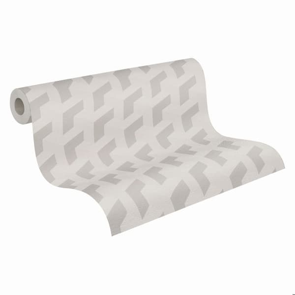 Tapet non-woven 781504 grå vit mönster Daniel Hechter 7 grafisk A.S. Creation