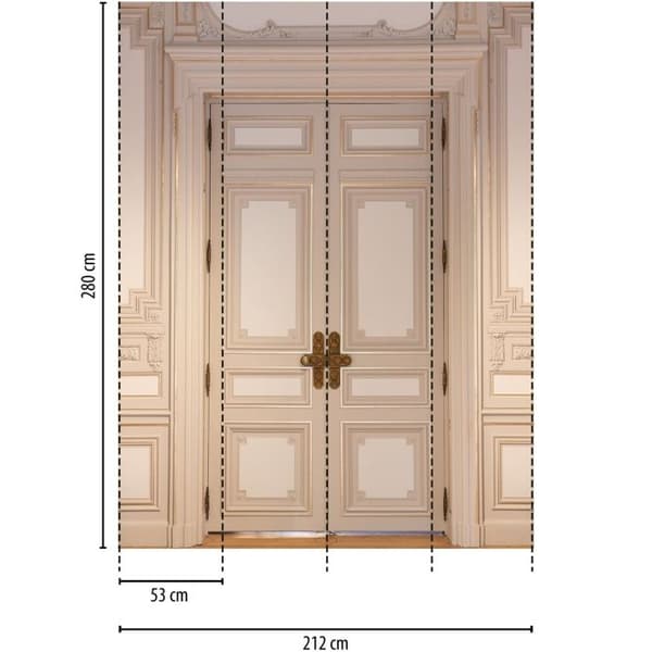 Omlottapet 786631 Beige Creme Mönster Daniel Hechter 7 Klassisk A.S. Creation