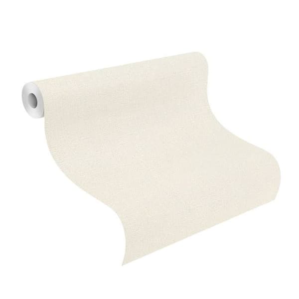 non-woven tapet 639636 enfärgad non-woven tapet 53 x 1005 cm Rasch Andy vit vägg