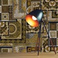 Miniatyrbild 1 av 4: TADESSI barocktapet Samuel M1-No.305 non-vävd guld silver tapet design salong sovrum kök