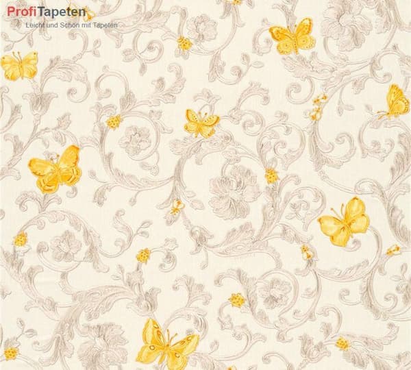 A.S. Creation Versace 3 343253 tapet non-woven vintage 0.70 m x 10.05 m écru