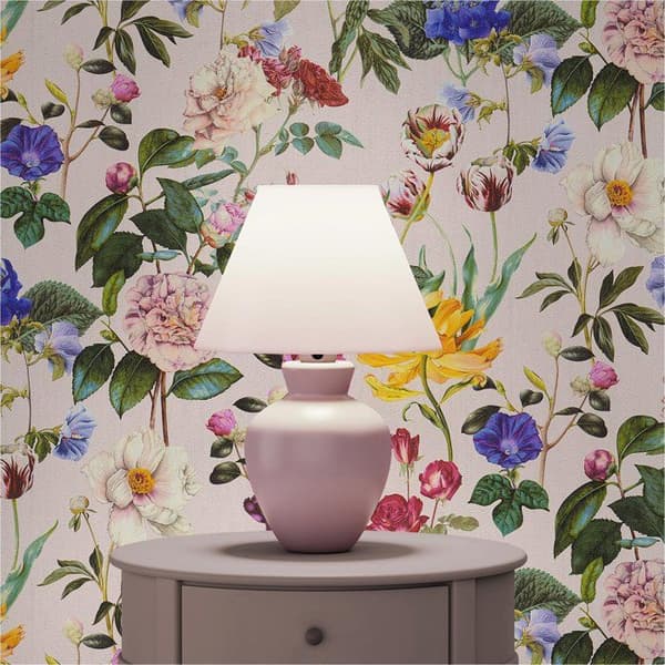 Tapet Blommor M1-No.2991 Non-woven tapet Färgglad Grön Floral Natur