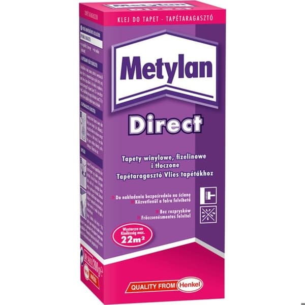 Tapetklister - METYLAN - Direkt - 200g - Enkel applicering - Snabb vidhäftning