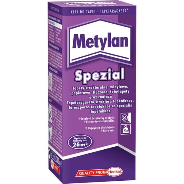 Tapetklister - Metylan - Spezial - 200g - Luttålig - Inkluderar fungicider