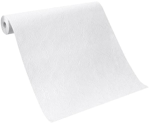 tapet 256406 enfärgat tapet enfärgad 53 x 1005 cm Rasch Selection vit