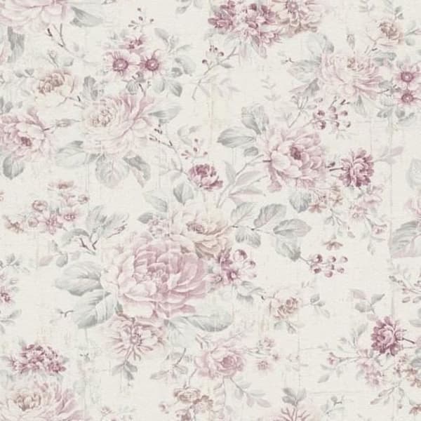Tapeter - Rasch - 516029 - Blommigt - Vintage - 53 cm bred