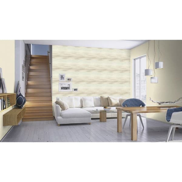 Non-woven tapet 424058 enfärgad non-woven tapet 53 x 1005 cm Rasch Poetry Beige