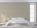 Miniatyrbild 3 av 4: TADESSI WTD Mantiburi M1-No.307 Tapet i non-woven Barockmönster Guld silver