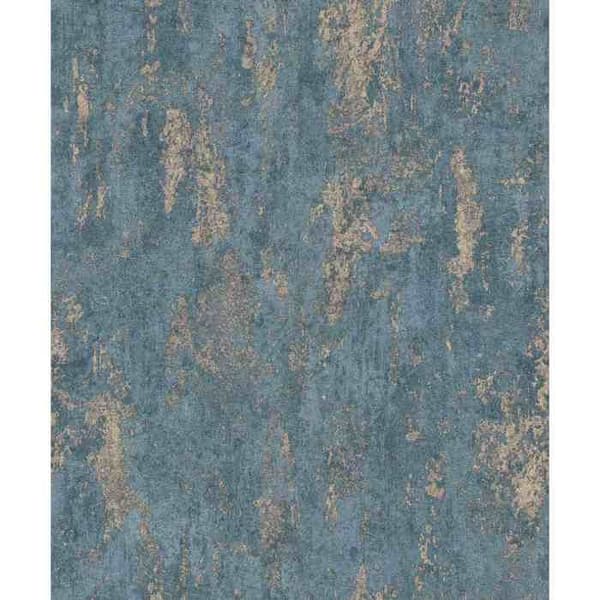 Non woven tapet 10273-08 Enfärgad tapet 0,53 x 10,05 m Erismann Casual Chic blå