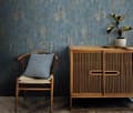 Miniatyrbild 4 av 6: Non woven tapet 10273-08 Enfärgad tapet 0,53 x 10,05 m Erismann Casual Chic blå